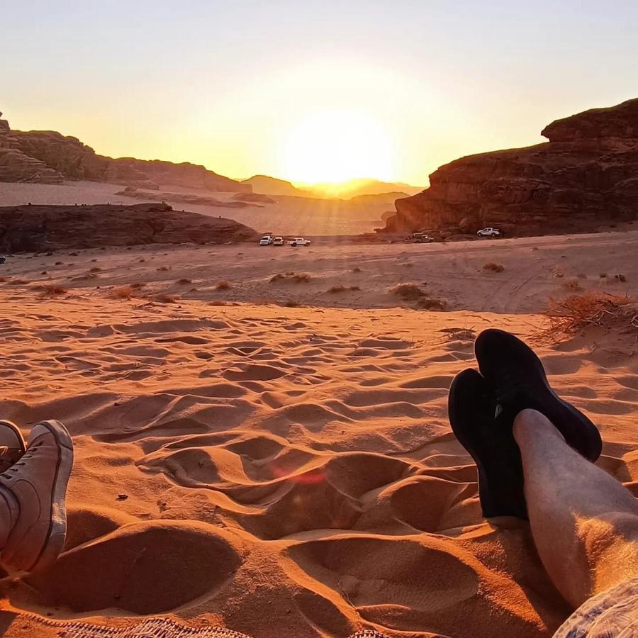 Wadi Rum Old Bedouin Camp Esterno foto
